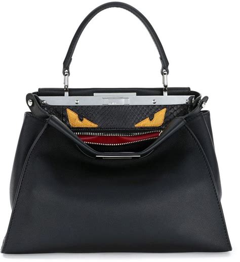 fendi eyes black bag